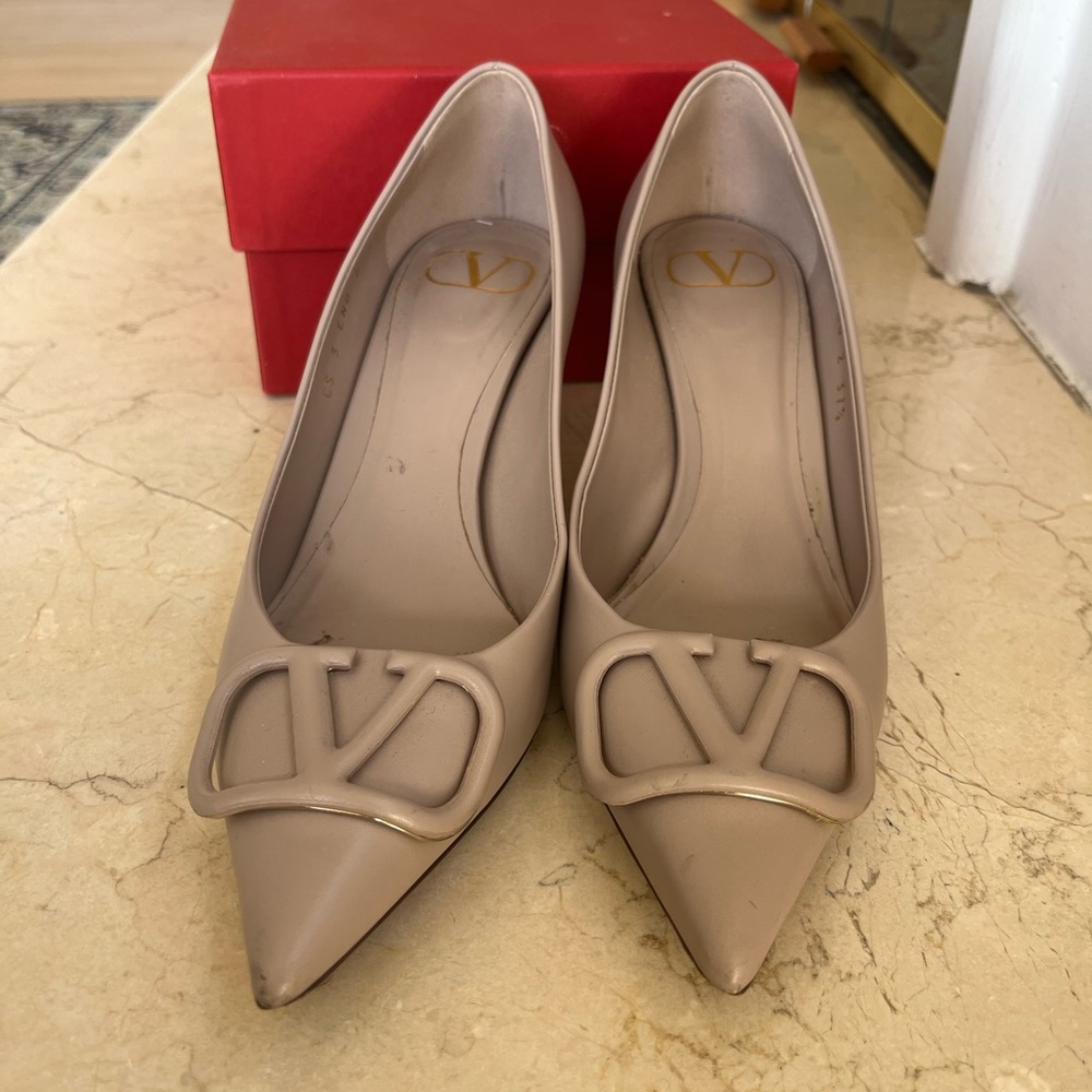 Valentino Women's Beige Heels